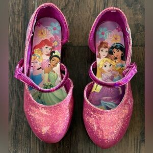 Disney Pink Princess Low Heel Dress Up Shoes